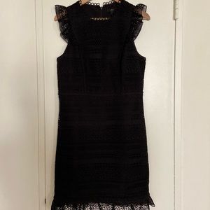 J Crew Ruffle Lace Dress